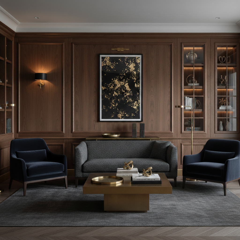 Symmetrical modern office